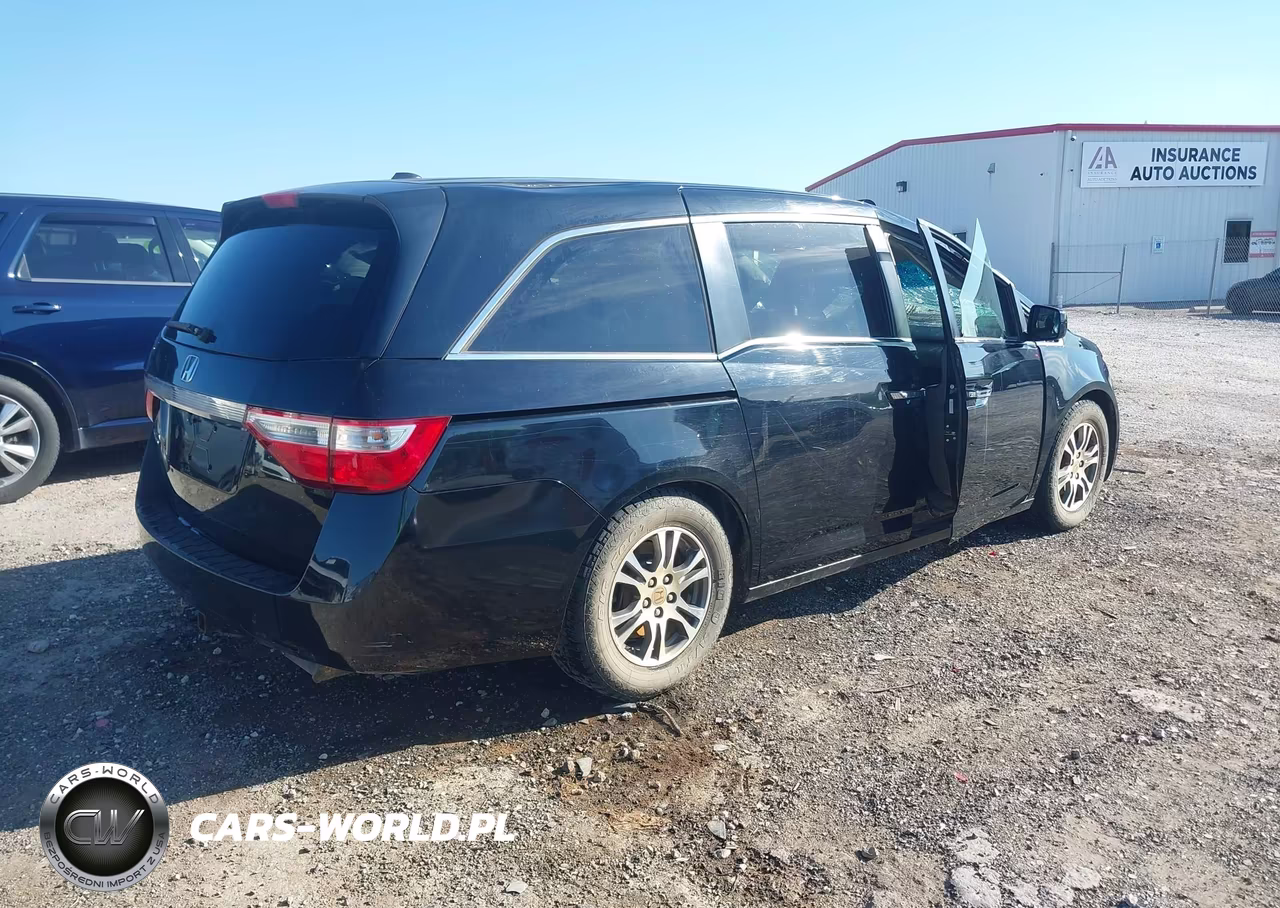 2012 Honda Odyssey Ex-L VIN:5FNRL5H61CB005380 - 4