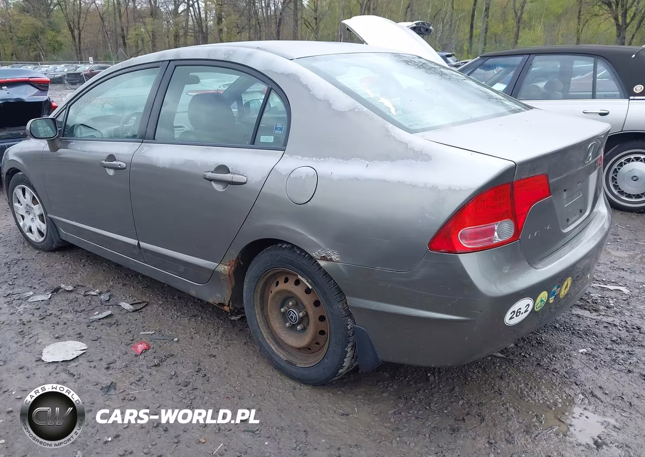 2008 Honda Civic Lx VIN:2HGFA15598H513211 - 3