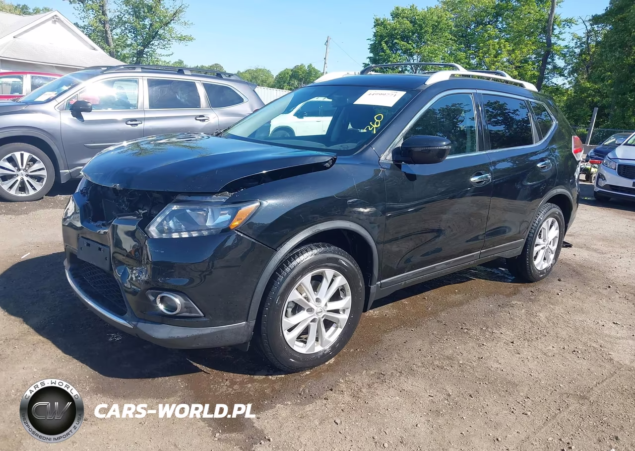 2016 Nissan Rogue Sv VIN:KNMAT2MV0GP672512 - 2