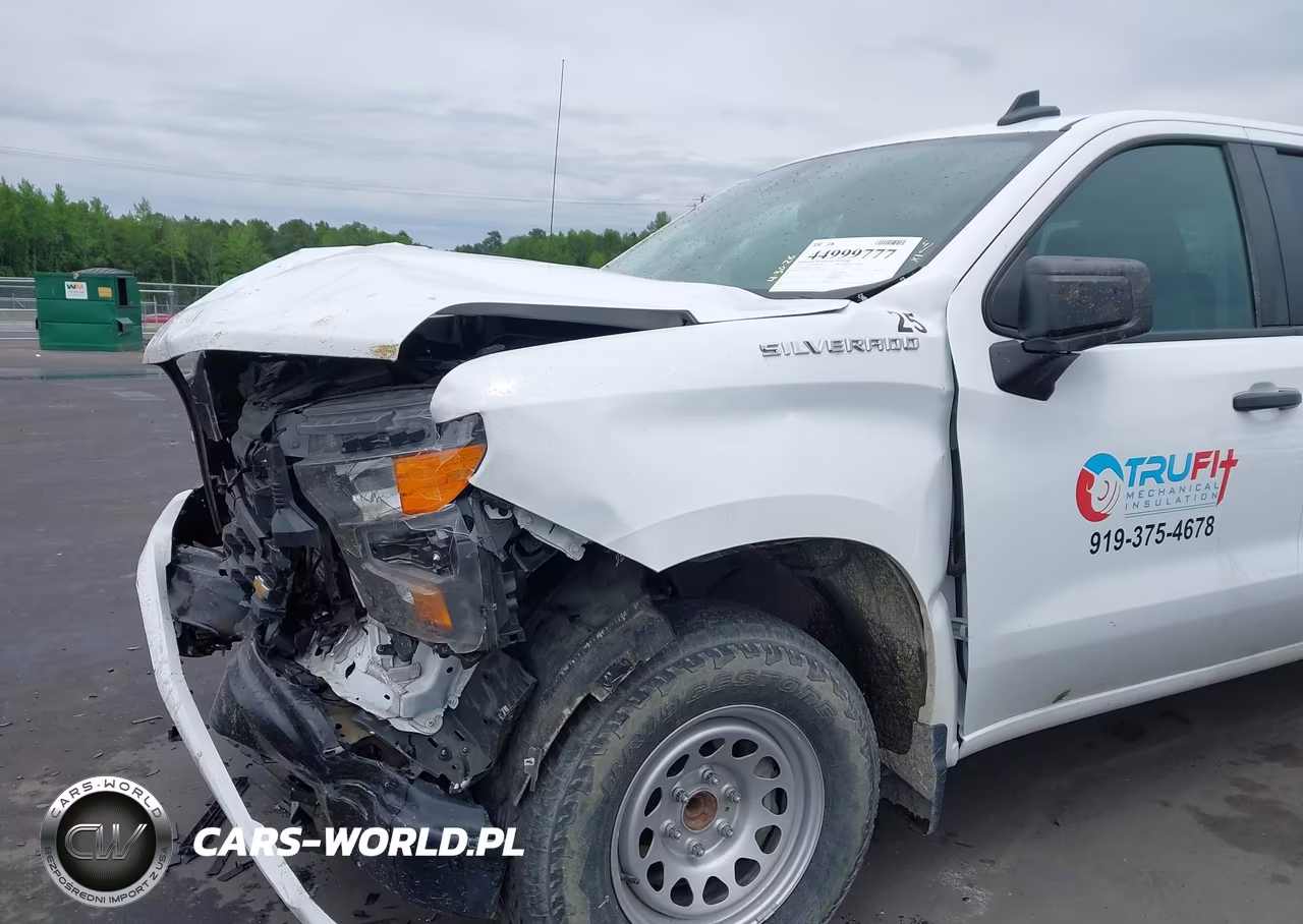 2024 Chevrolet Silverado 1500 2Wd Standard Bed Wt VIN:1GCRAAEK2RZ144436 - 17