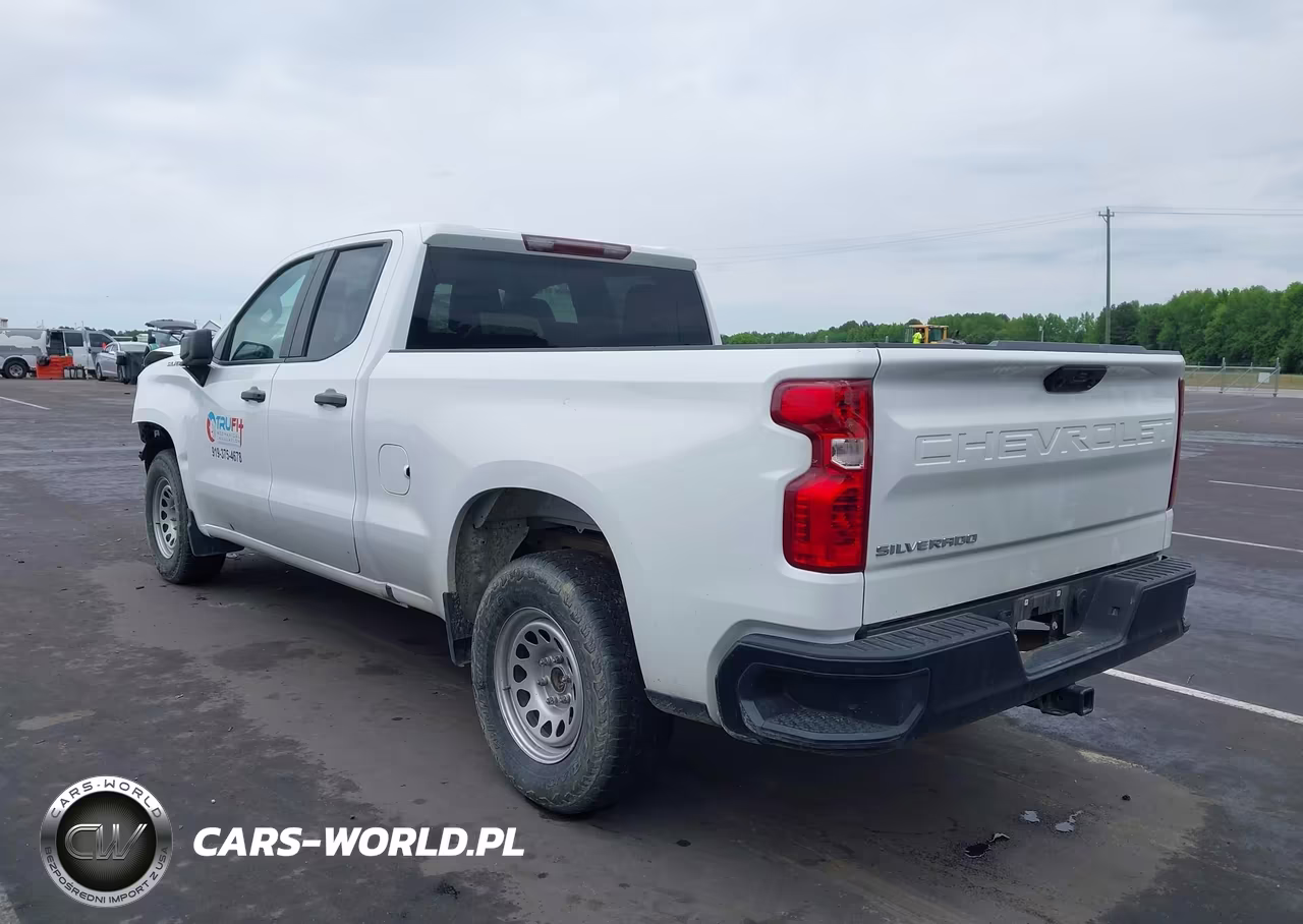 2024 Chevrolet Silverado 1500 2Wd Standard Bed Wt VIN:1GCRAAEK2RZ144436 - 3