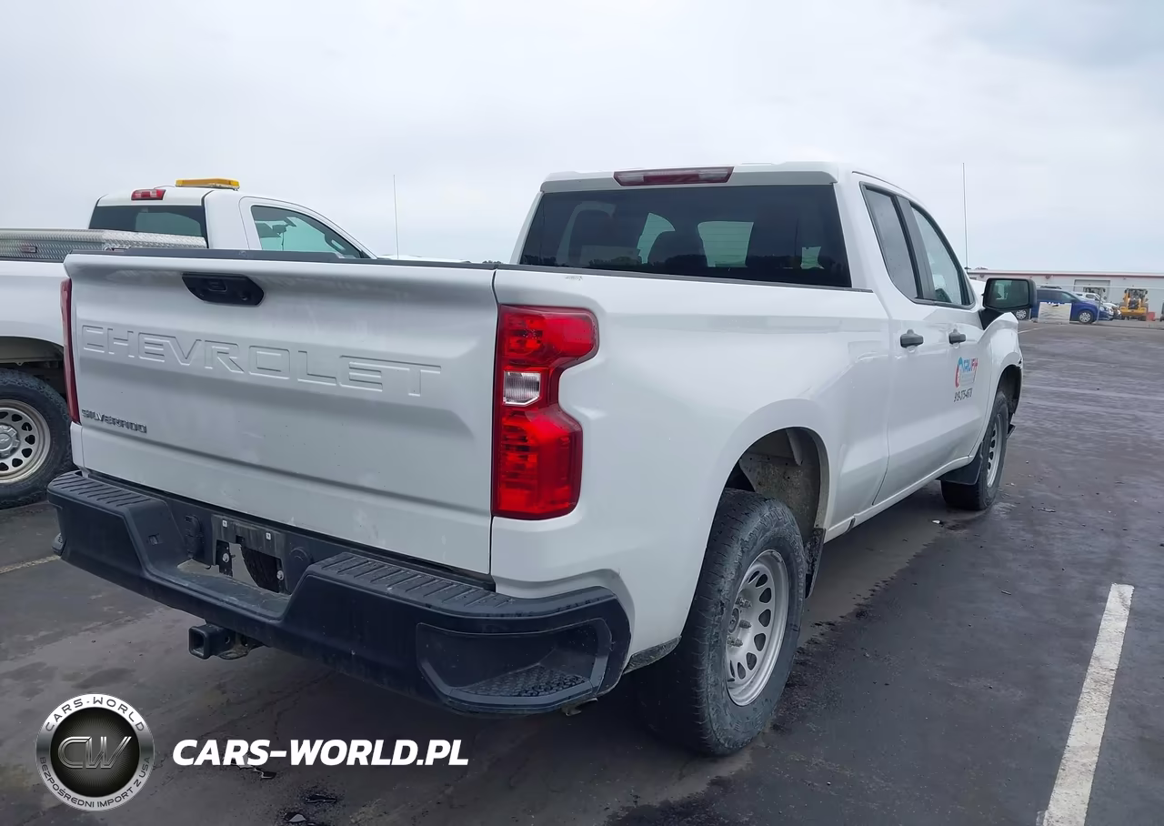 2024 Chevrolet Silverado 1500 2Wd Standard Bed Wt VIN:1GCRAAEK2RZ144436 - 4