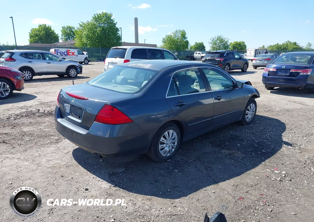 2007 Honda Accord 2.4 Lx VIN:JHMCM56427C016149 - 4