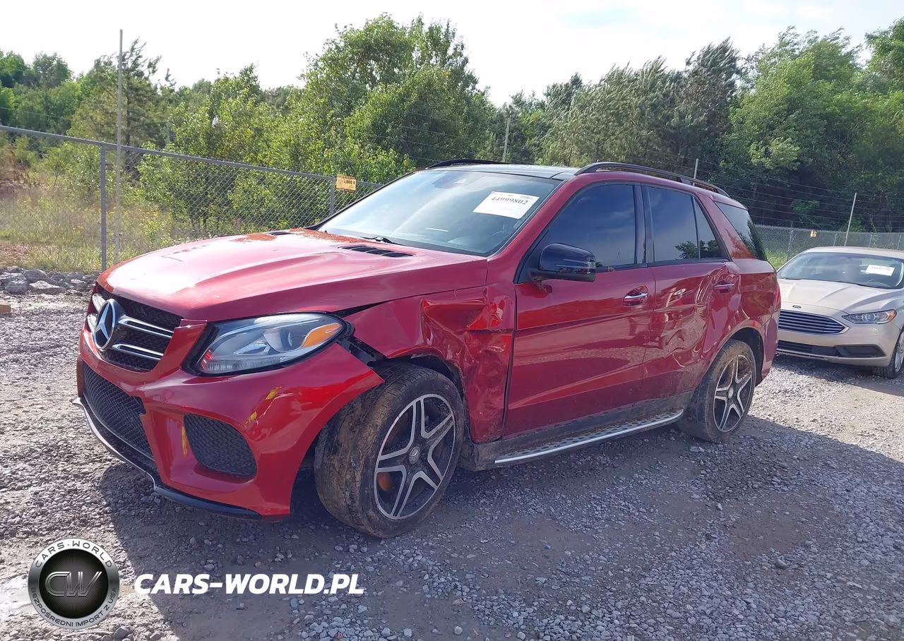 2016 Mercedes-Benz Gle 350 VIN:4JGDA5JB3GA756675 - 2