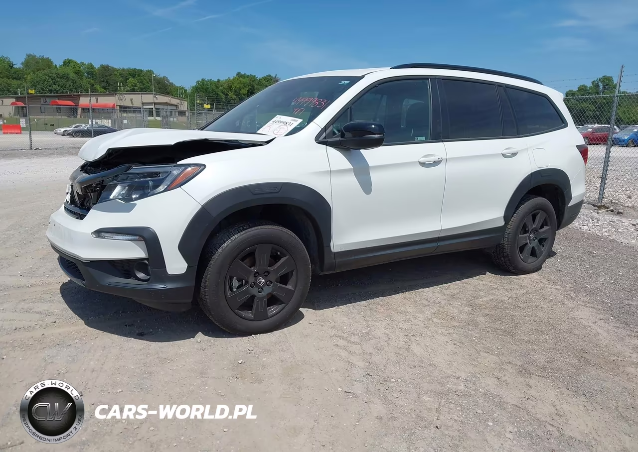 2022 Honda Pilot Awd Trailsport VIN:5FNYF6H89NB062956 - 2