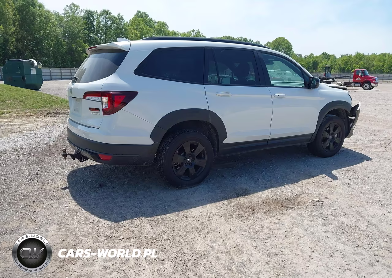 2022 Honda Pilot Awd Trailsport VIN:5FNYF6H89NB062956 - 4