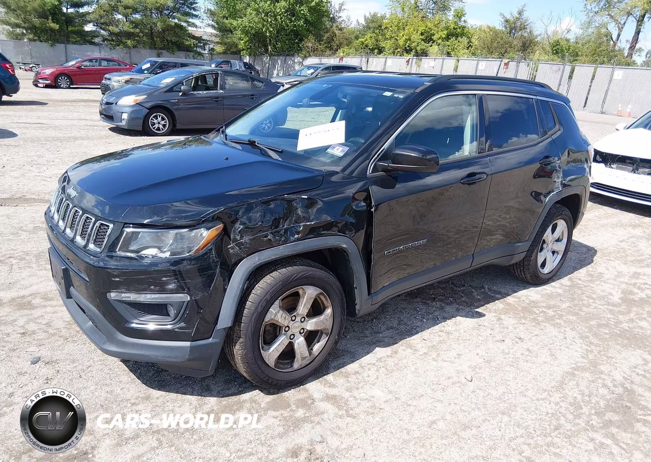 2017 Jeep New Compass Latitude 4X4 VIN:3C4NJDBB9HT680147 - 2