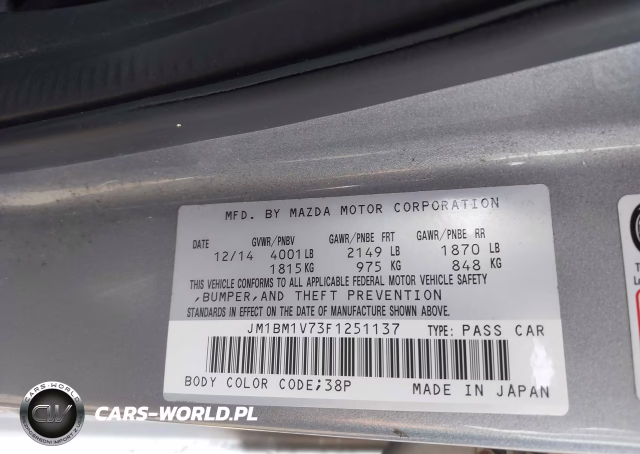 2015 Mazda Mazda3 I Touring VIN:JM1BM1V73F1251137 - 9