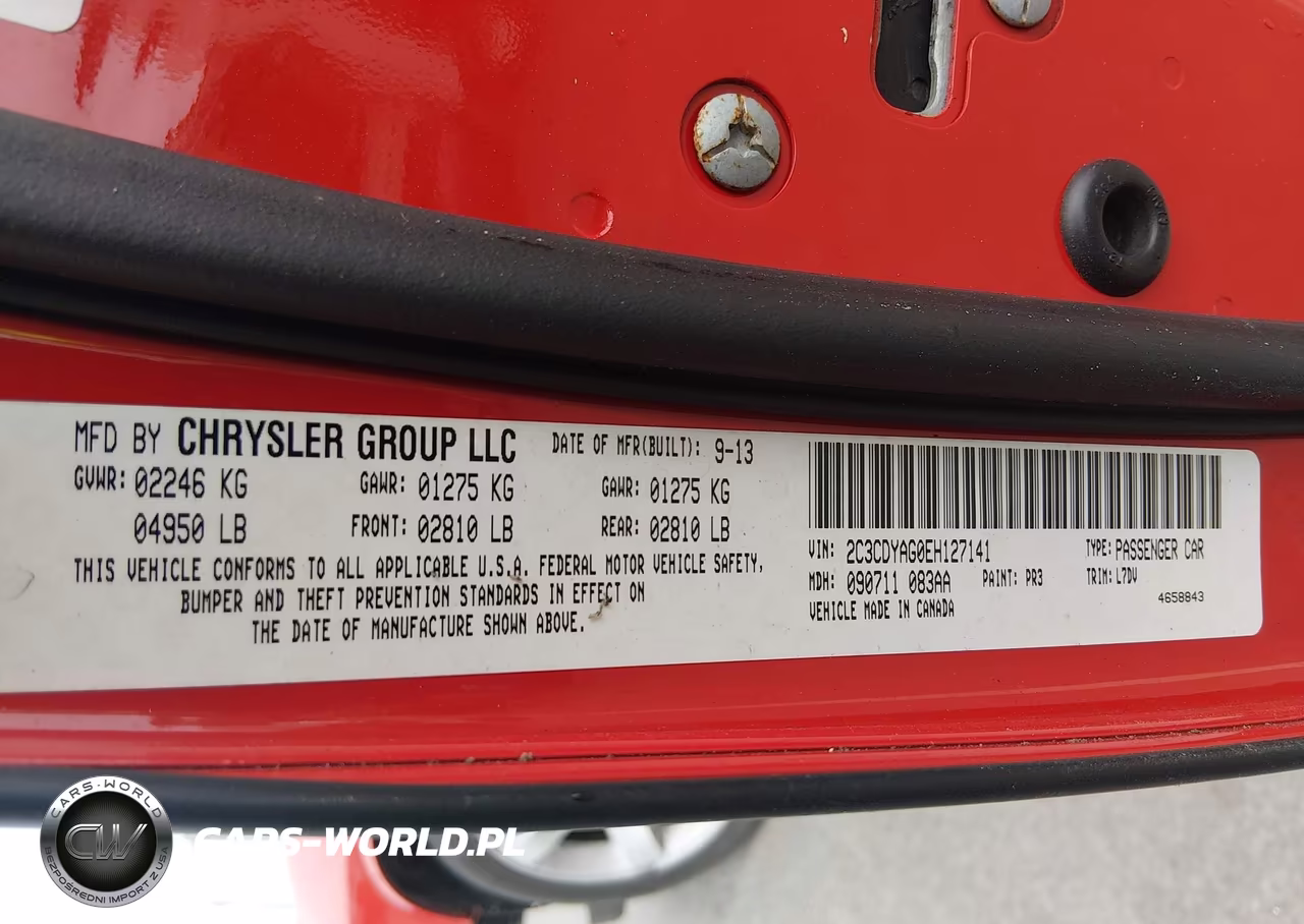 2014 Dodge Challenger Sxt VIN:2C3CDYAG0EH127141 - 9