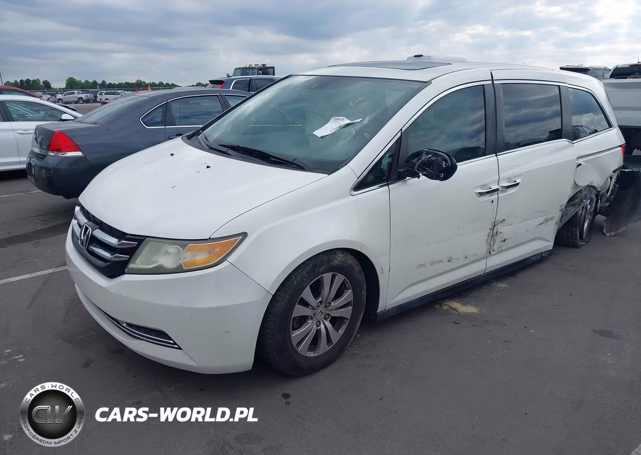2014 Honda Odyssey Ex-L VIN:5FNRL5H62EB027357 - 2