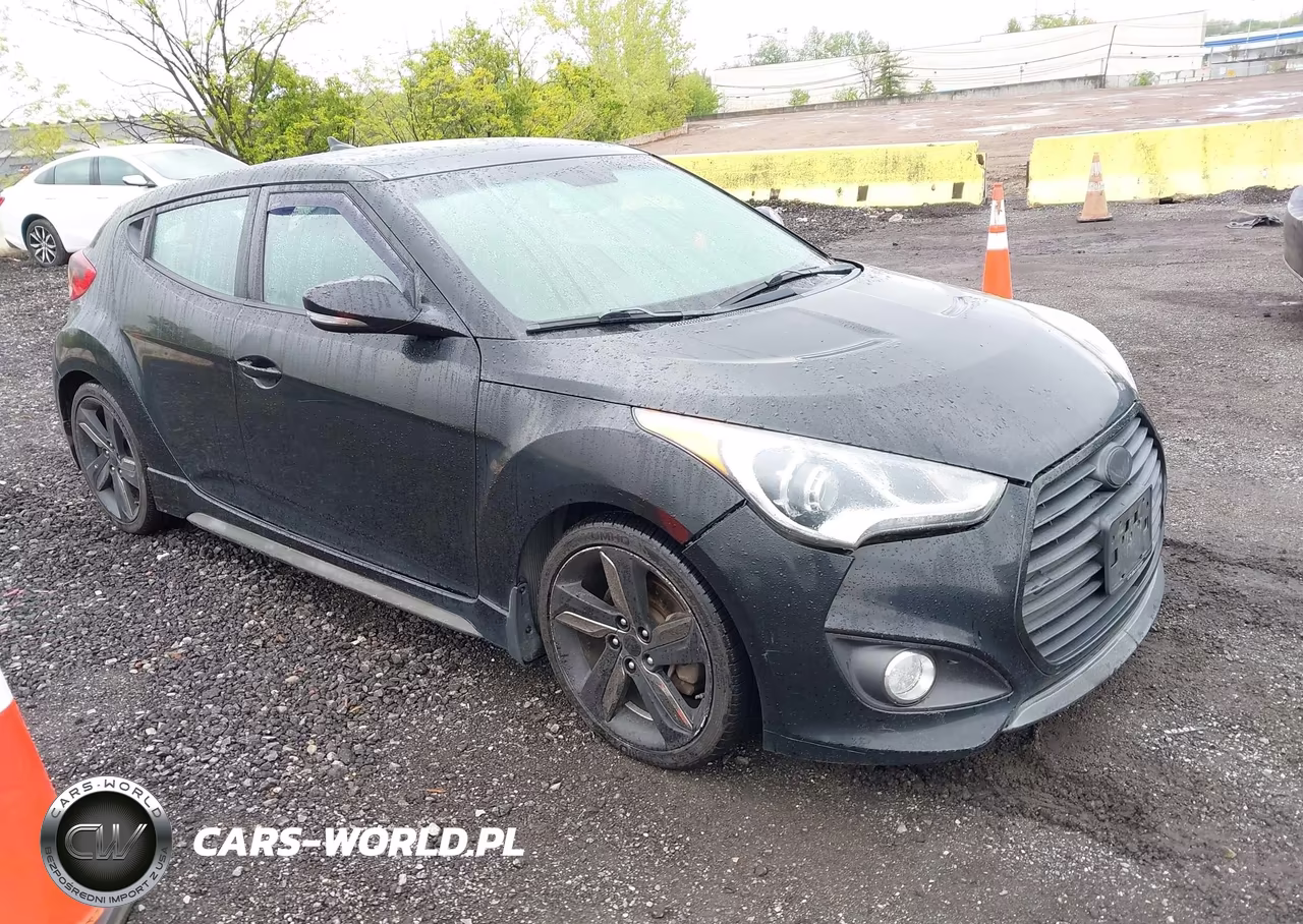 2013 Hyundai Veloster Turbo W-Blue