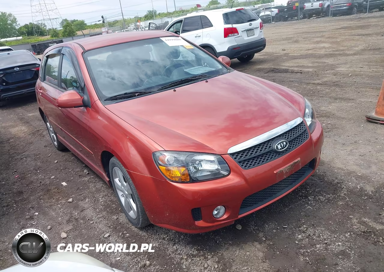 2008 Kia Spectra5 Sx VIN:KNAFE161085017359 - 1
