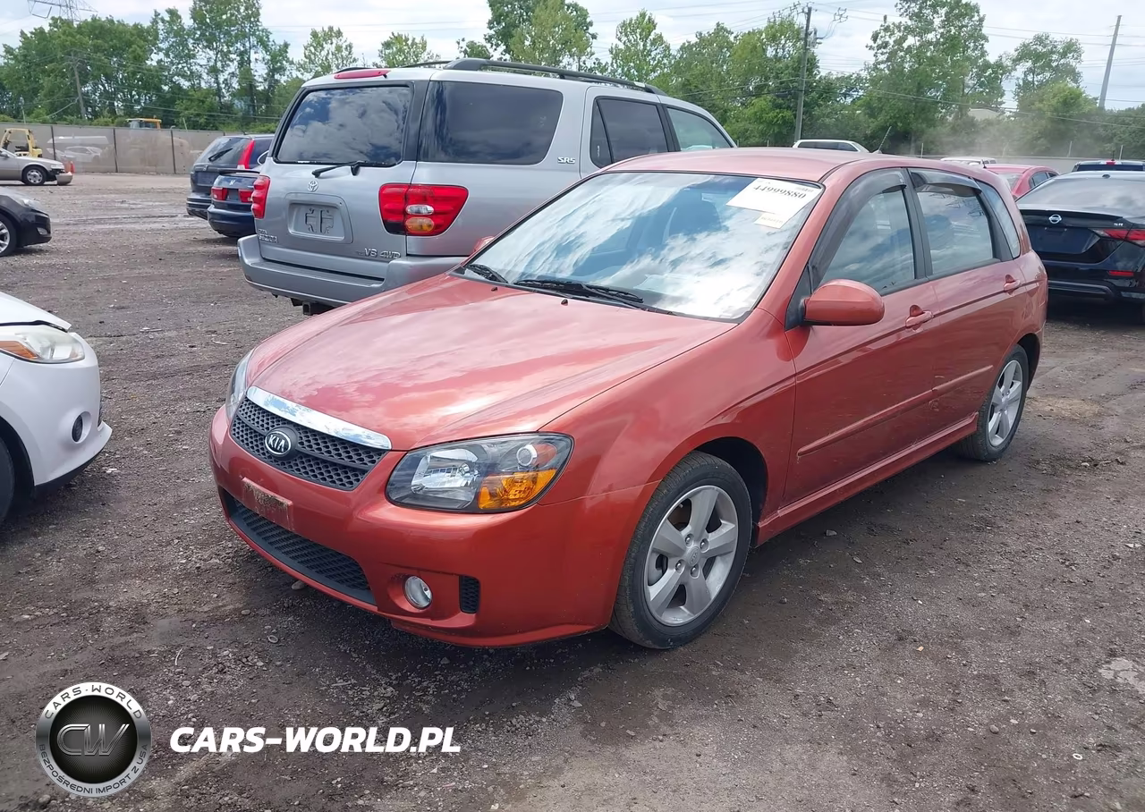 2008 Kia Spectra5 Sx VIN:KNAFE161085017359 - 2