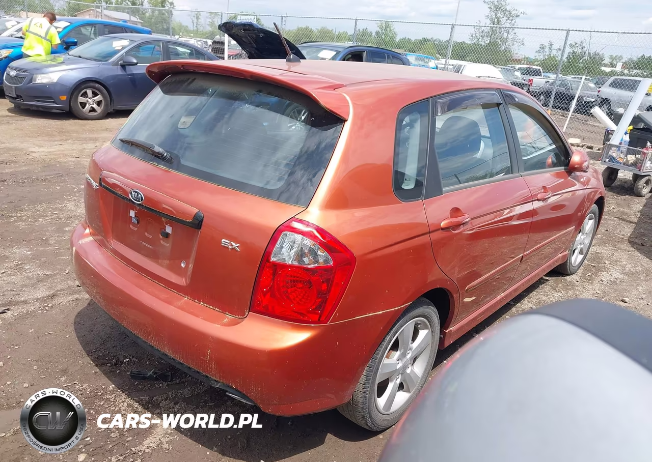 2008 Kia Spectra5 Sx VIN:KNAFE161085017359 - 4