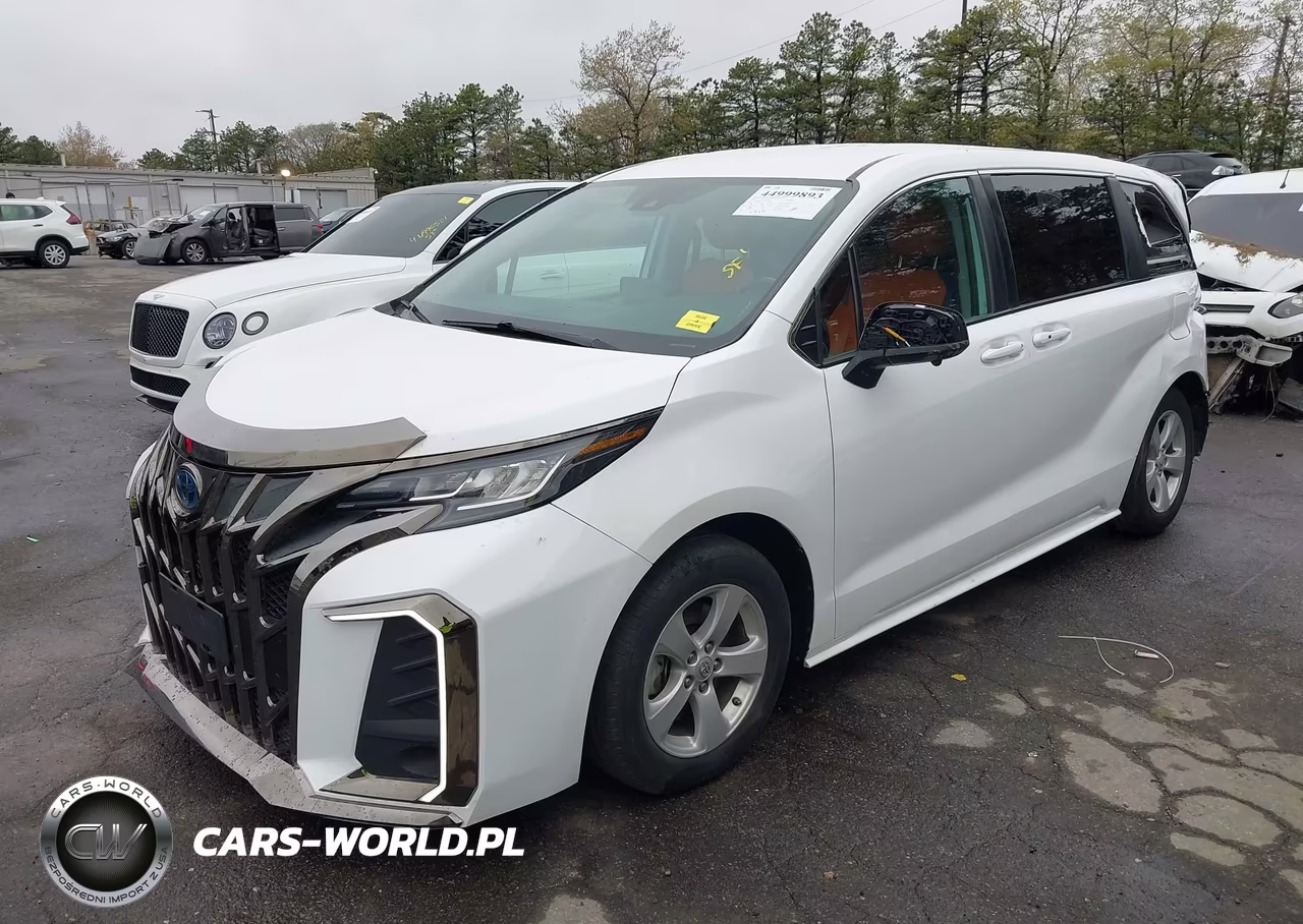 2022 Toyota Sienna Le VIN:5TDKRKEC3NS124992 - 2