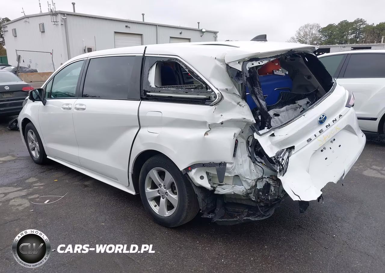 2022 Toyota Sienna Le VIN:5TDKRKEC3NS124992 - 3