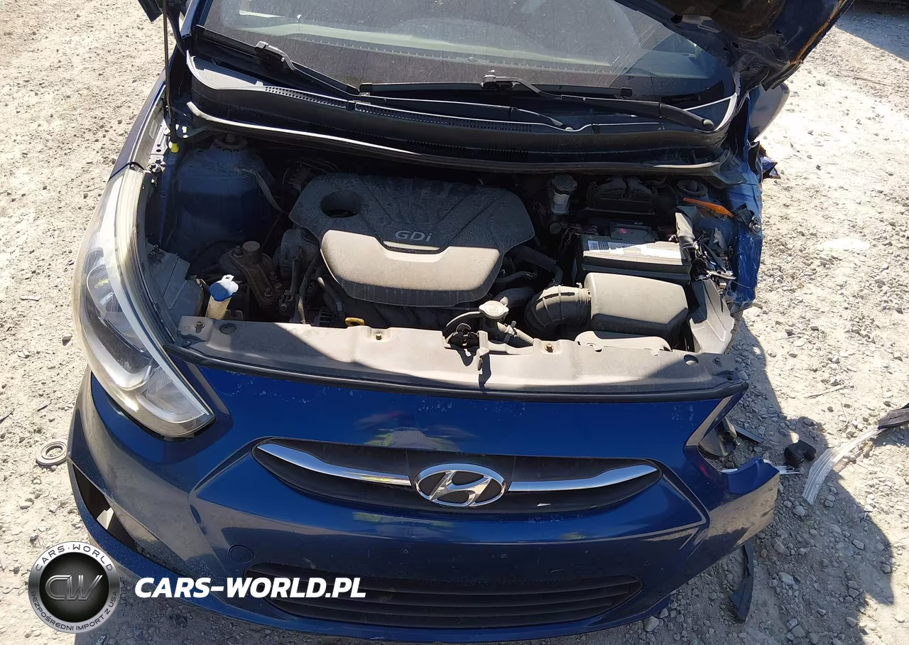 2015 Hyundai Accent Gls VIN:KMHCT4AE7FU802239 - 10