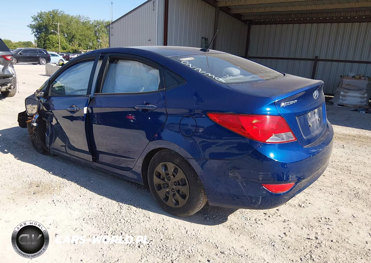 2015 Hyundai Accent Gls VIN:KMHCT4AE7FU802239 - 3