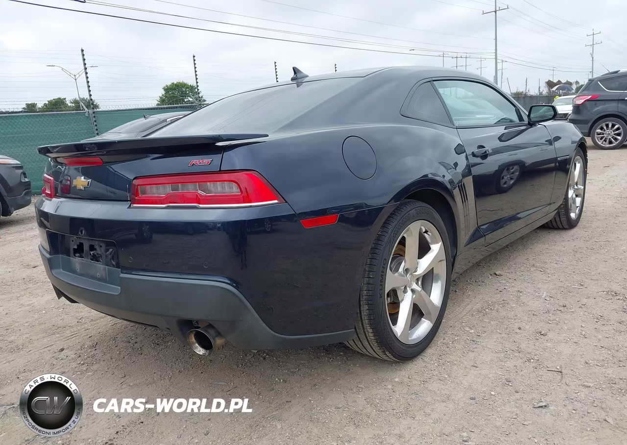 2015 Chevrolet Camaro 2Lt VIN:2G1FF1E31F9307962 - 4