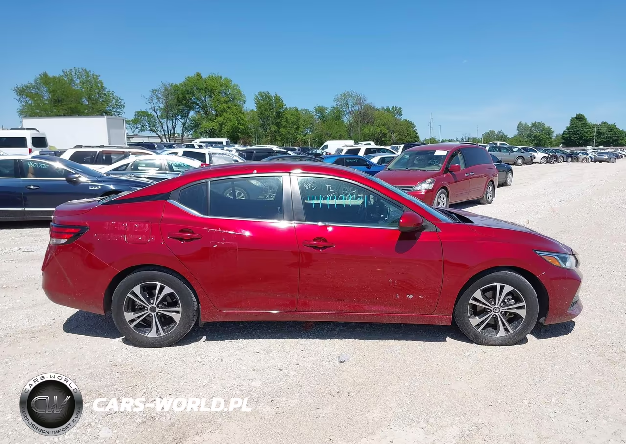 2022 Nissan Sentra Sv Xtronic Cvt VIN:3N1AB8CV3NY245041 - 13