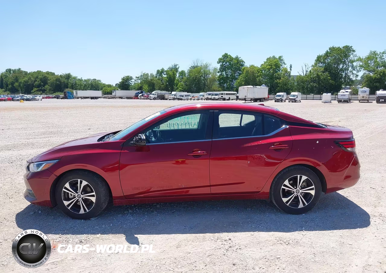 2022 Nissan Sentra Sv Xtronic Cvt VIN:3N1AB8CV3NY245041 - 14