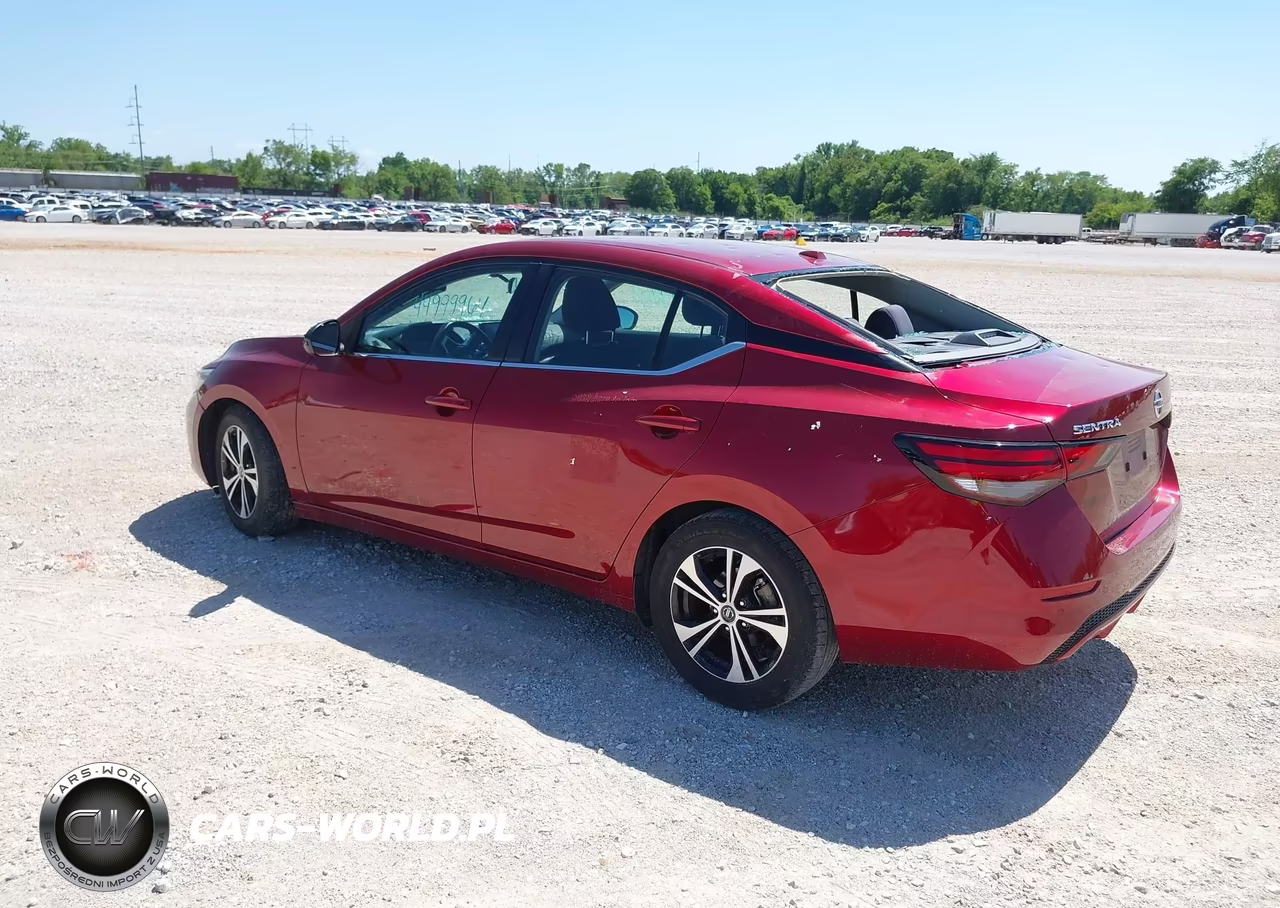 2022 Nissan Sentra Sv Xtronic Cvt VIN:3N1AB8CV3NY245041 - 3