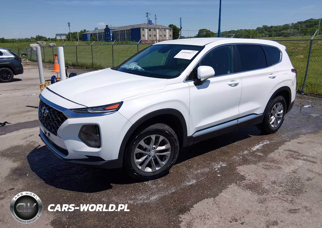 2019 Hyundai Santa Fe Se VIN:5NMS2CAD2KH118415 - 2
