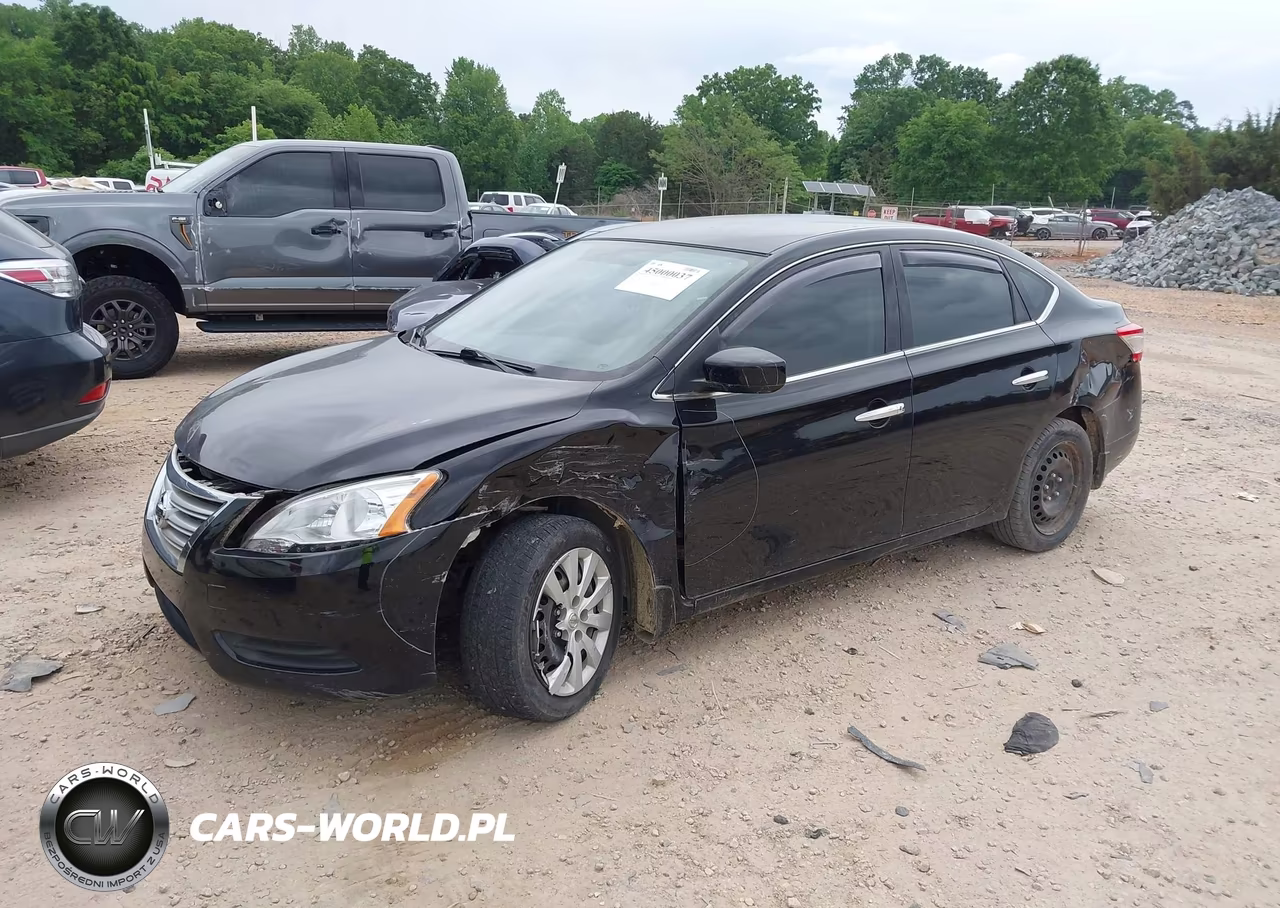 2015 Nissan Sentra S VIN:3N1AB7AP5FY312397 - 2
