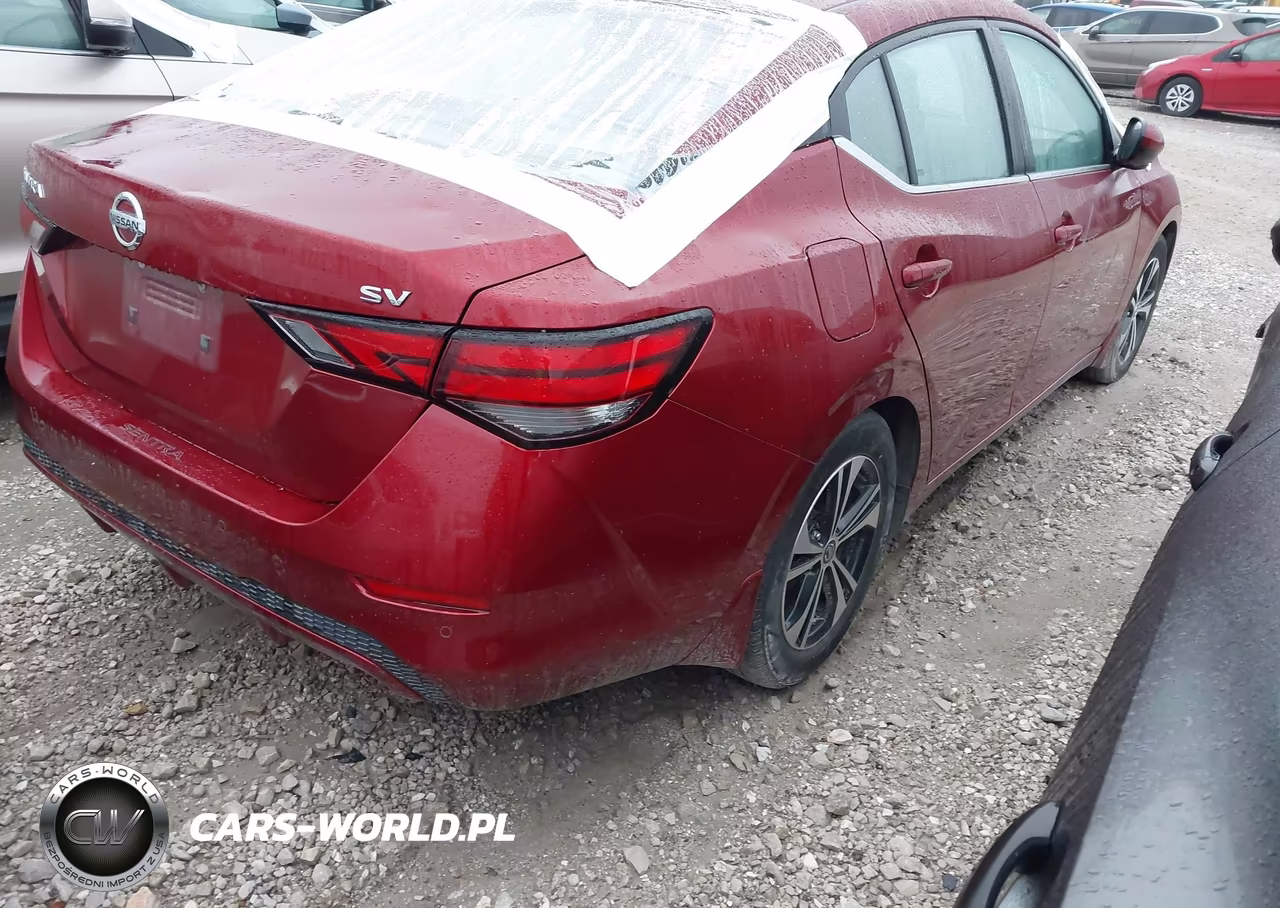 2021 Nissan Sentra Sv Xtronic Cvt VIN:3N1AB8CV4MY279861 - 4