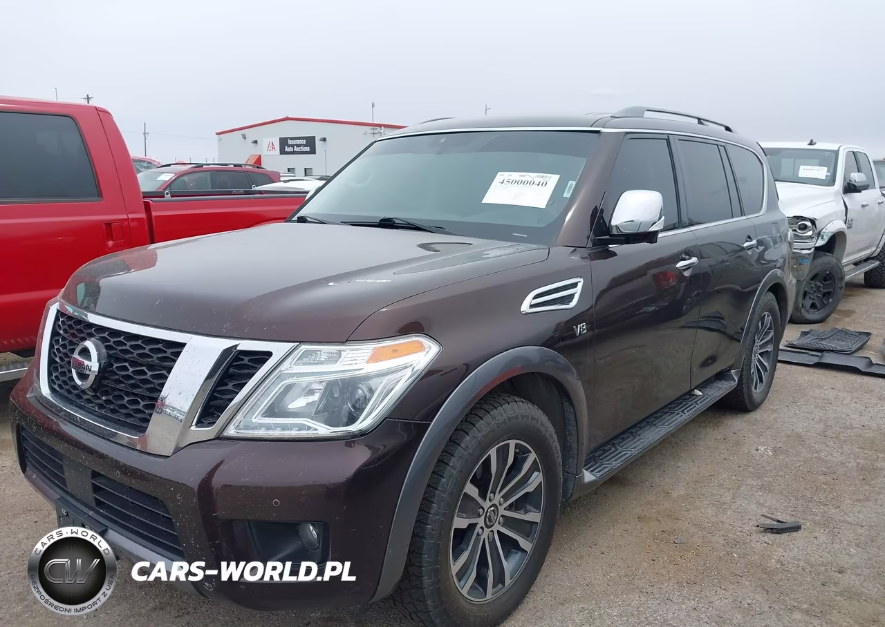 2020 Nissan Armada Sl 4Wd VIN:JN8AY2NCXL9620824 - 2