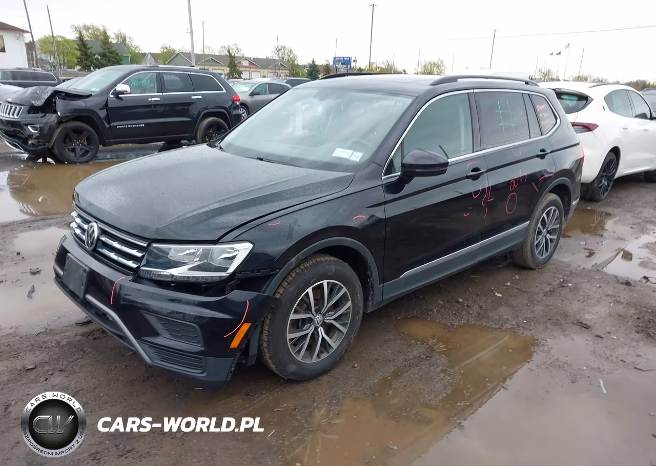 2020 Volkswagen Tiguan 2.0T Se-2.0T Se R-Line Black-2.0T Sel VIN:3VV2B7AX1LM008344 - 2
