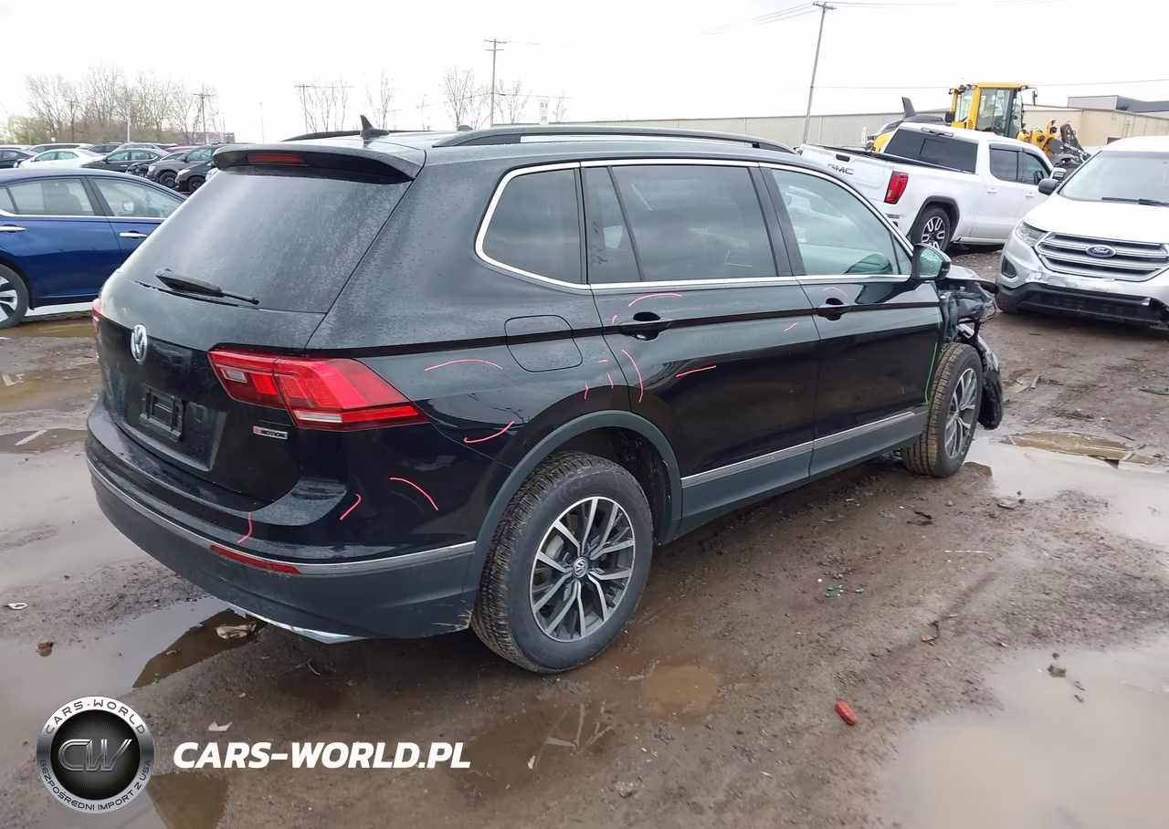 2020 Volkswagen Tiguan 2.0T Se-2.0T Se R-Line Black-2.0T Sel VIN:3VV2B7AX1LM008344 - 4