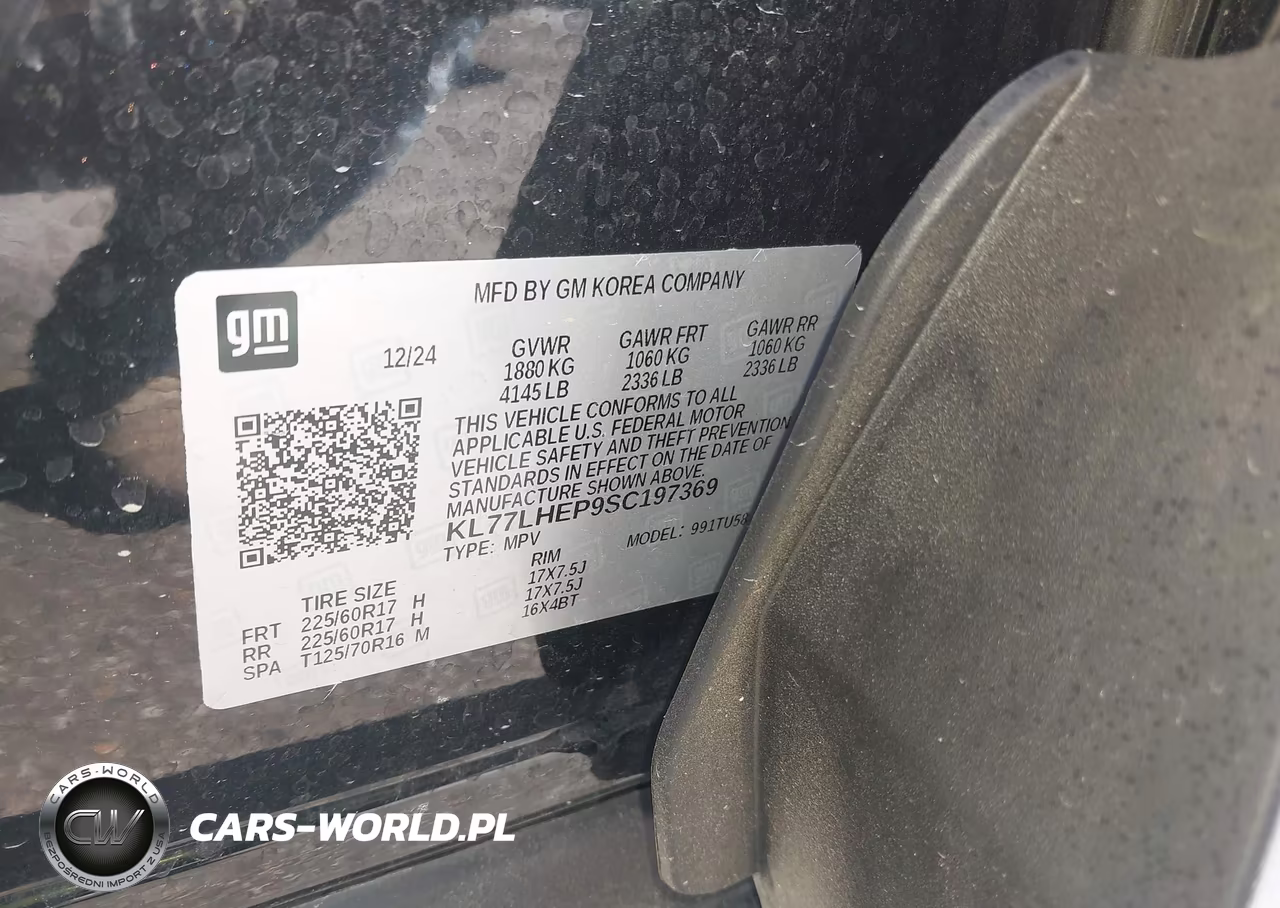 2025 Chevrolet Trax Fwd Lt VIN:KL77LHEP9SC197369 - 9