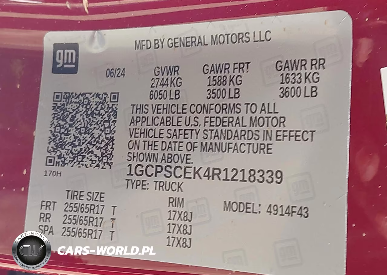 2024 Chevrolet Colorado 2Wd Lt VIN:1GCPSCEK4R1218339 - 9
