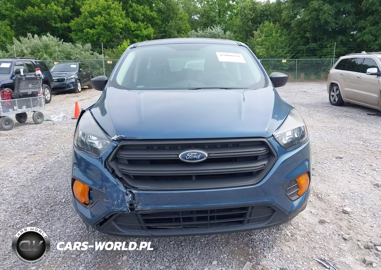 2018 Ford Escape S VIN:1FMCU0F75JUB86243 - 12