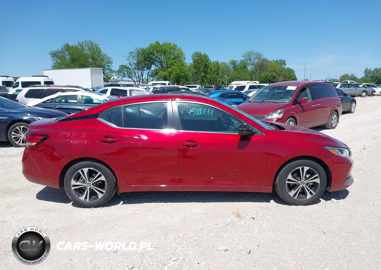 2022 Nissan Sentra Sv Xtronic Cvt VIN:3N1AB8CVXNY244663 - 13