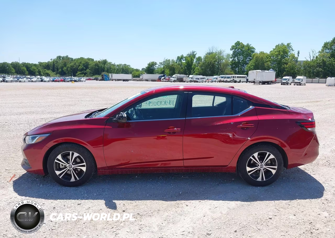 2022 Nissan Sentra Sv Xtronic Cvt VIN:3N1AB8CVXNY244663 - 14