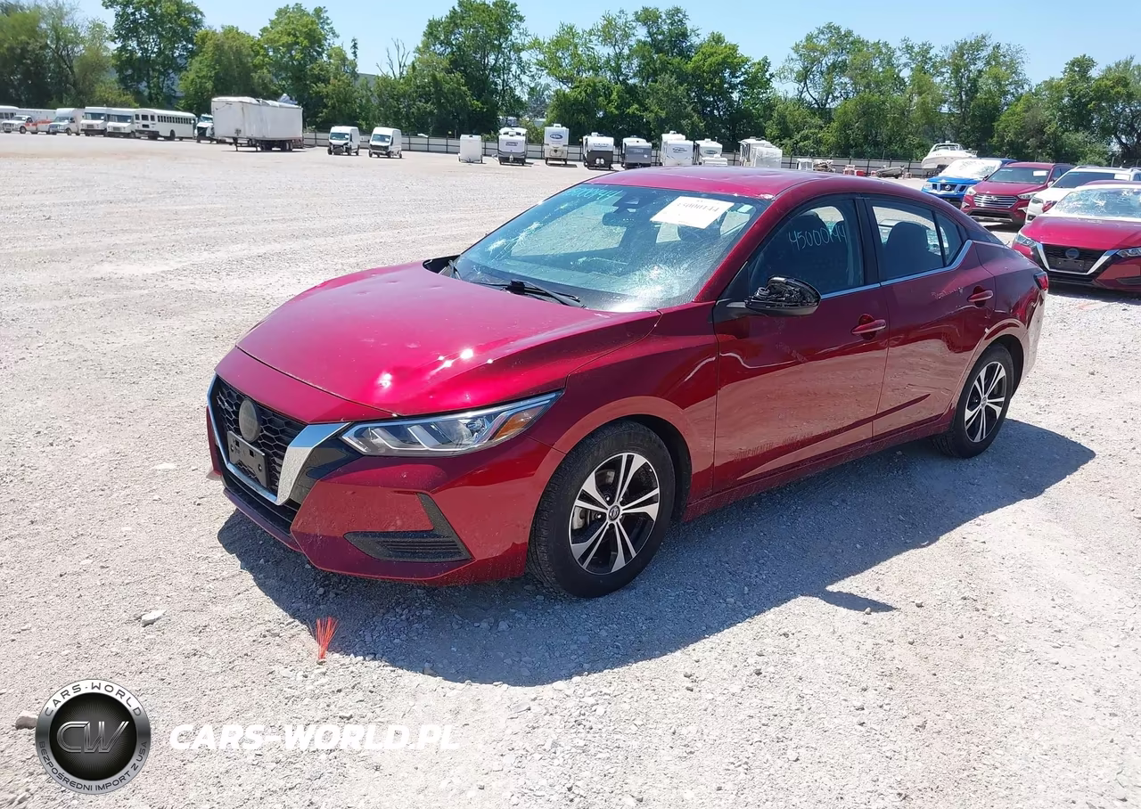 2022 Nissan Sentra Sv Xtronic Cvt VIN:3N1AB8CVXNY244663 - 2
