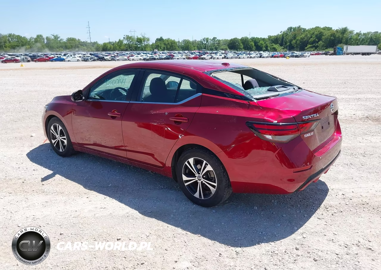 2022 Nissan Sentra Sv Xtronic Cvt VIN:3N1AB8CVXNY244663 - 3