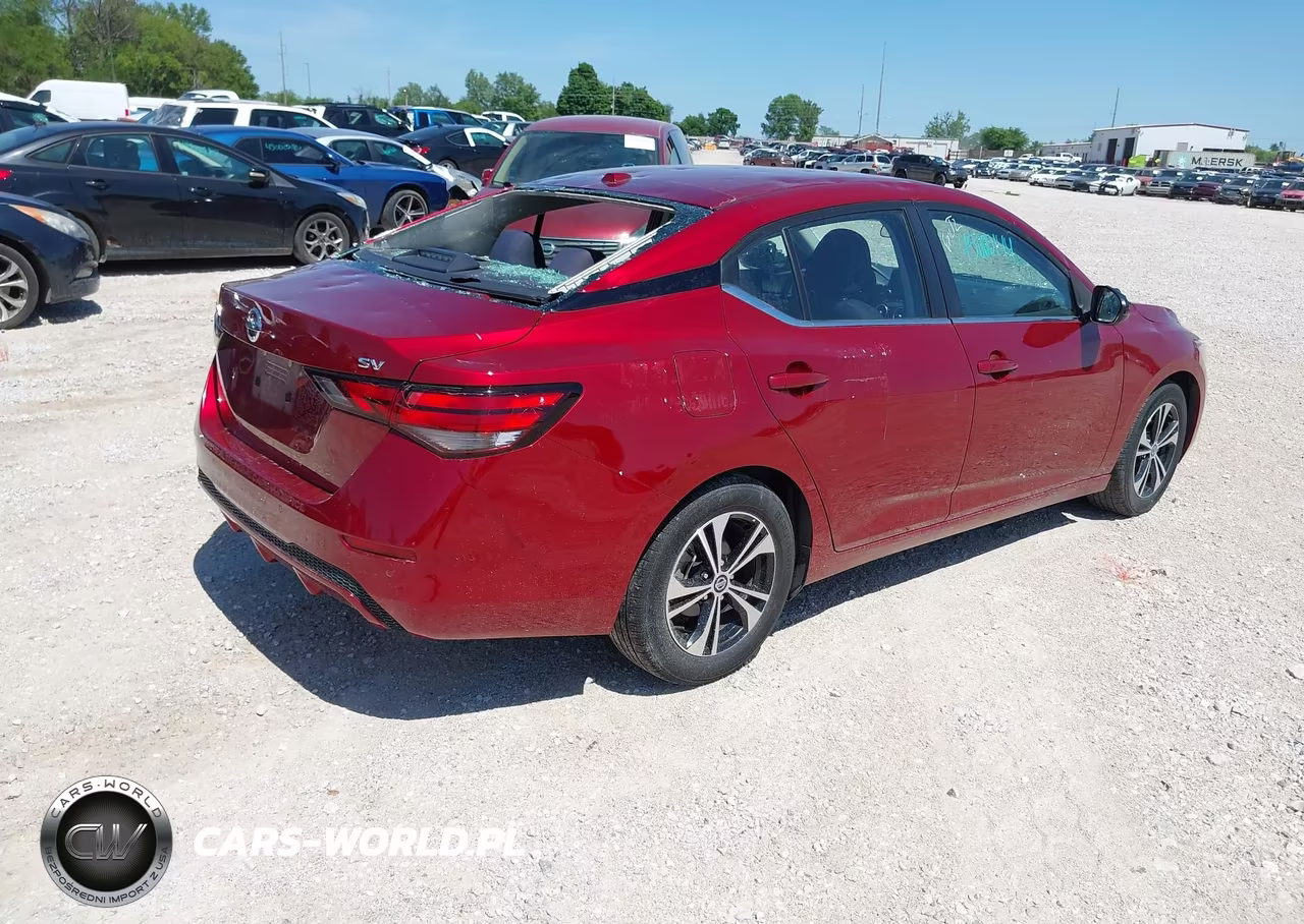 2022 Nissan Sentra Sv Xtronic Cvt VIN:3N1AB8CVXNY244663 - 4
