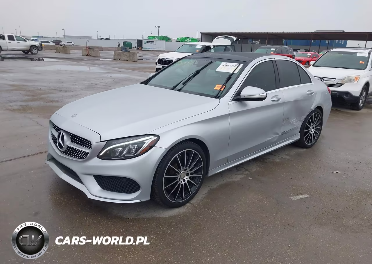 2015 Mercedes-Benz C 300 Sport 4Matic VIN:55SWF4KBXFU030775 - 2