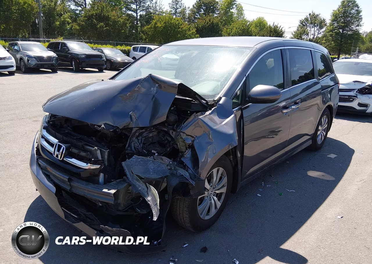 2016 Honda Odyssey Se VIN:5FNRL5H32GB168986 - 2