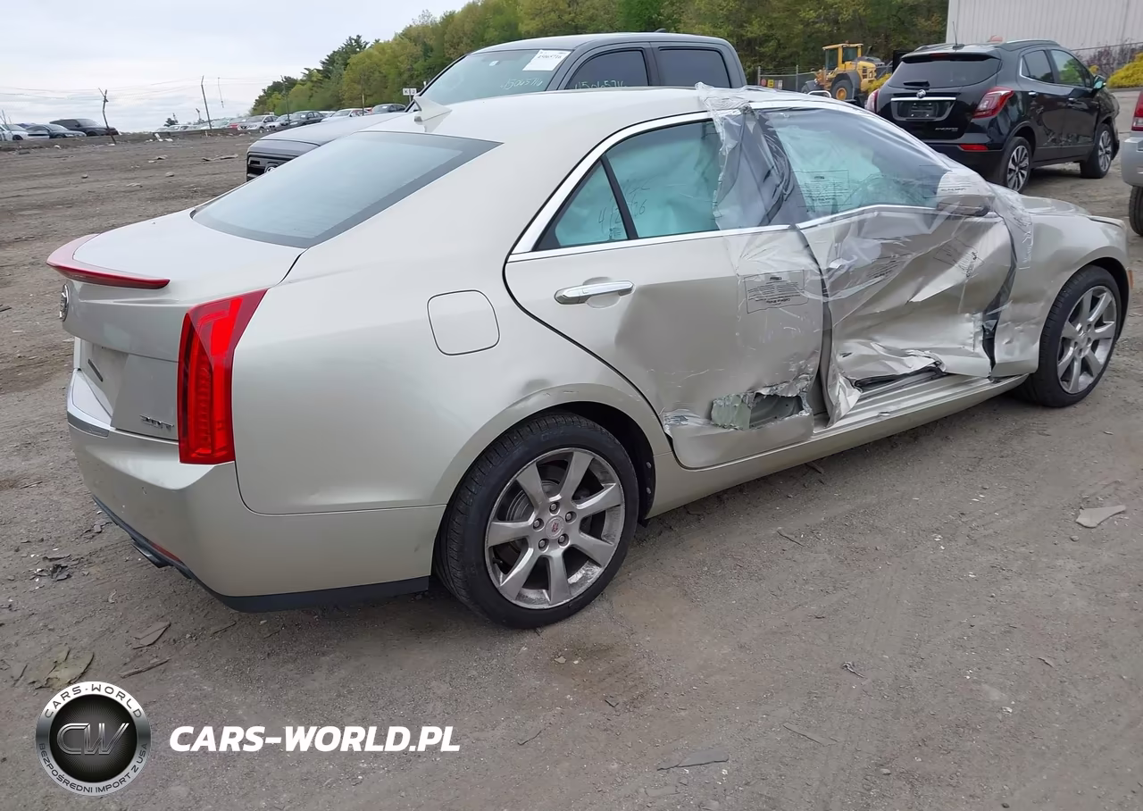 2014 Cadillac Ats Luxury VIN:1G6AH5RX3E0170910 - 4