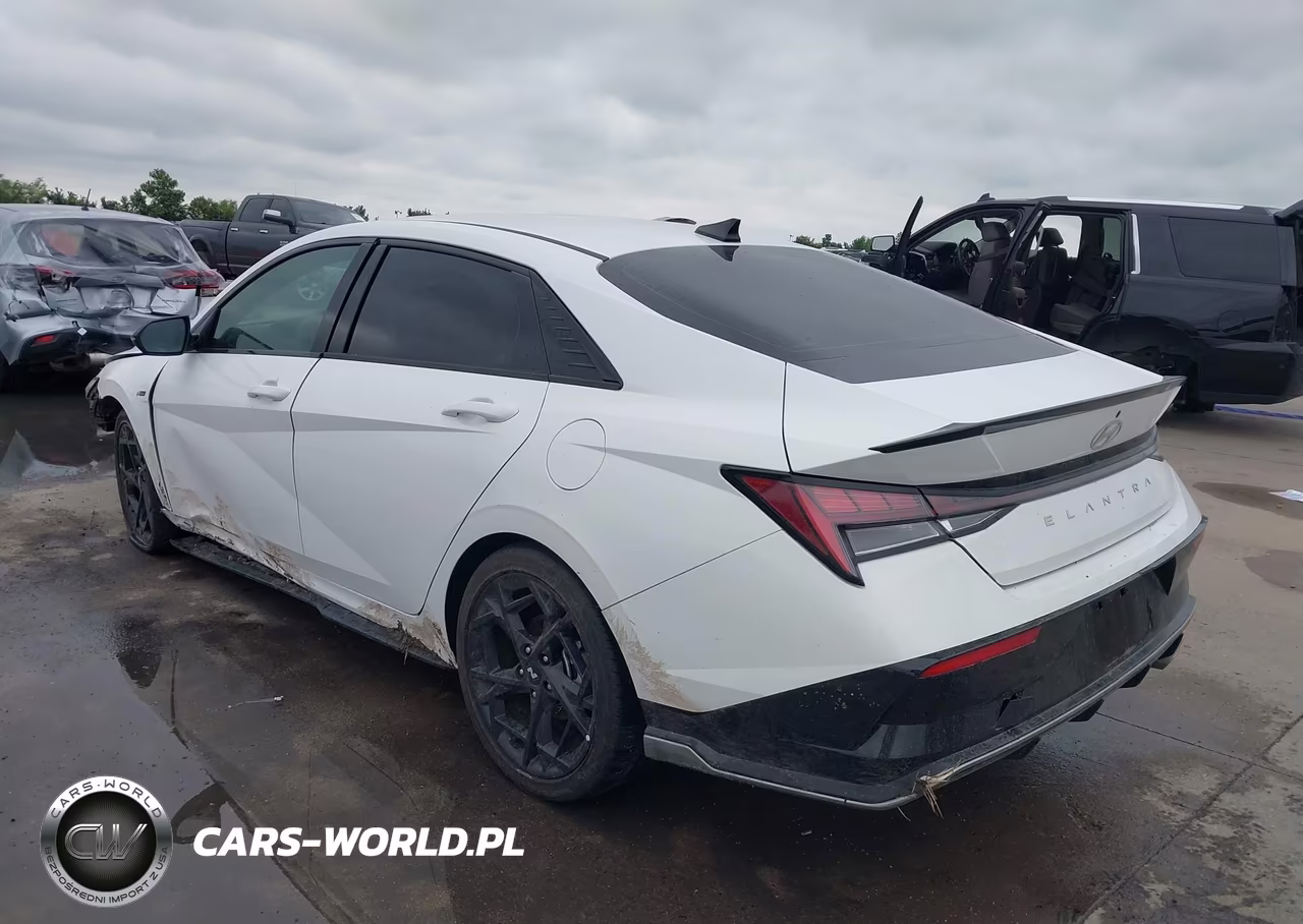 2024 Hyundai Elantra N Line VIN:KMHLR4DF7RU822983 - 3
