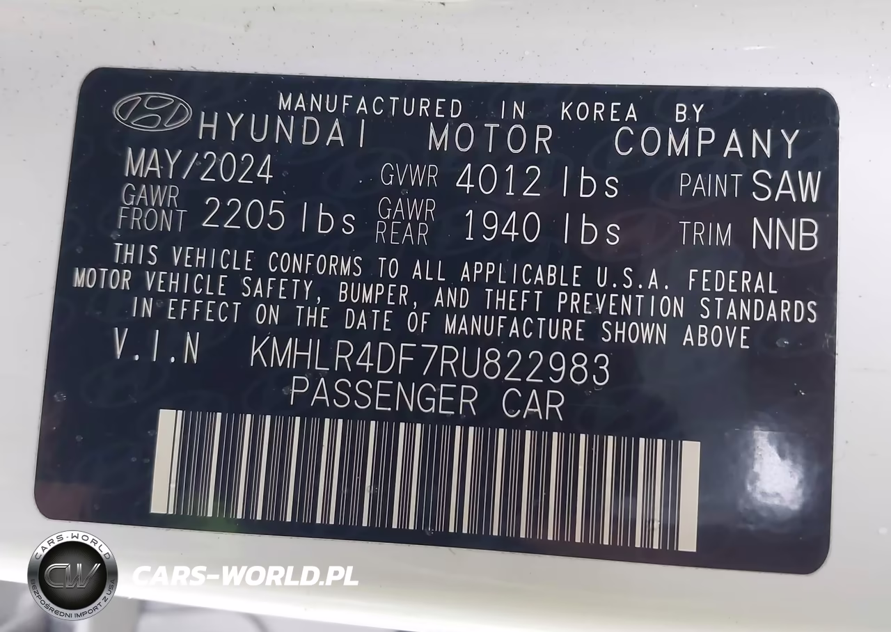 2024 Hyundai Elantra N Line VIN:KMHLR4DF7RU822983 - 9