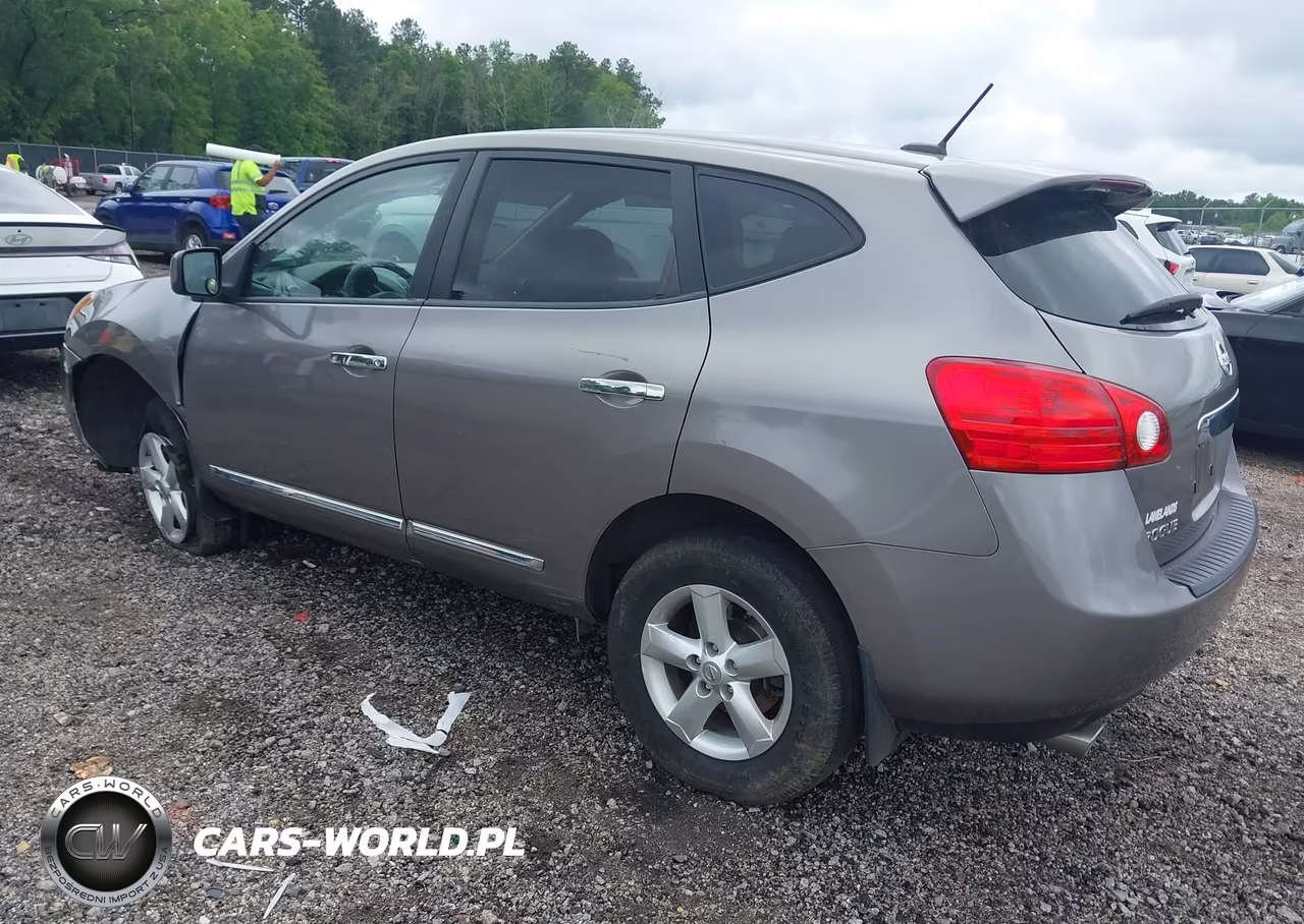 2013 Nissan Rogue S VIN:JN8AS5MV0DW629380 - 3