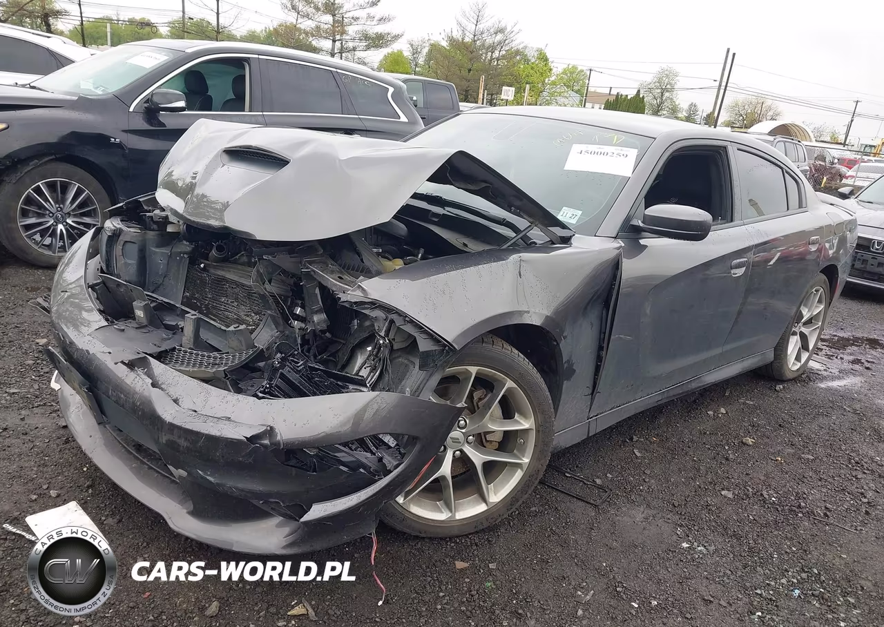 2022 Dodge Charger Gt Rwd VIN:2C3CDXHG2NH192671 - 2