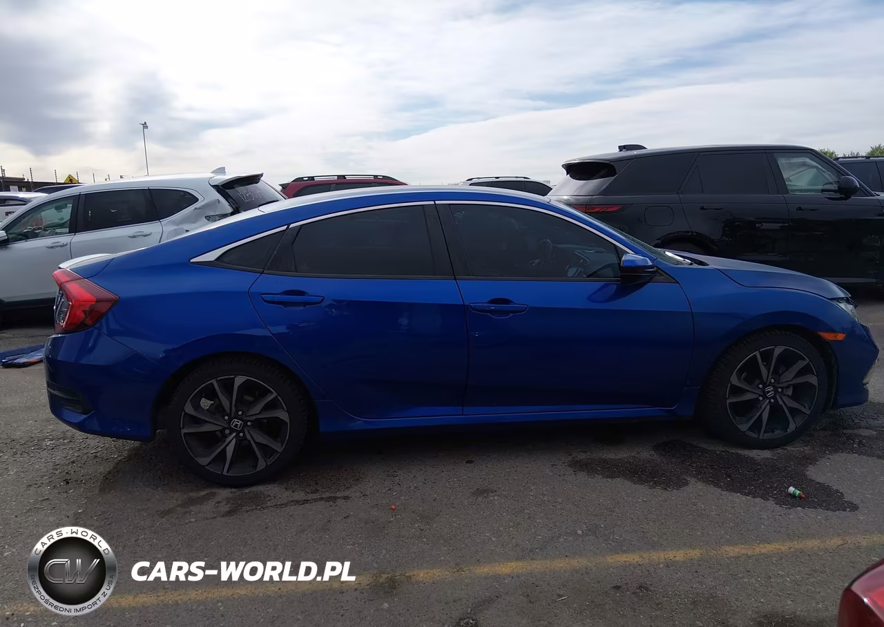 2019 Honda Civic Sport VIN:2HGFC2F86KH606445 - 14
