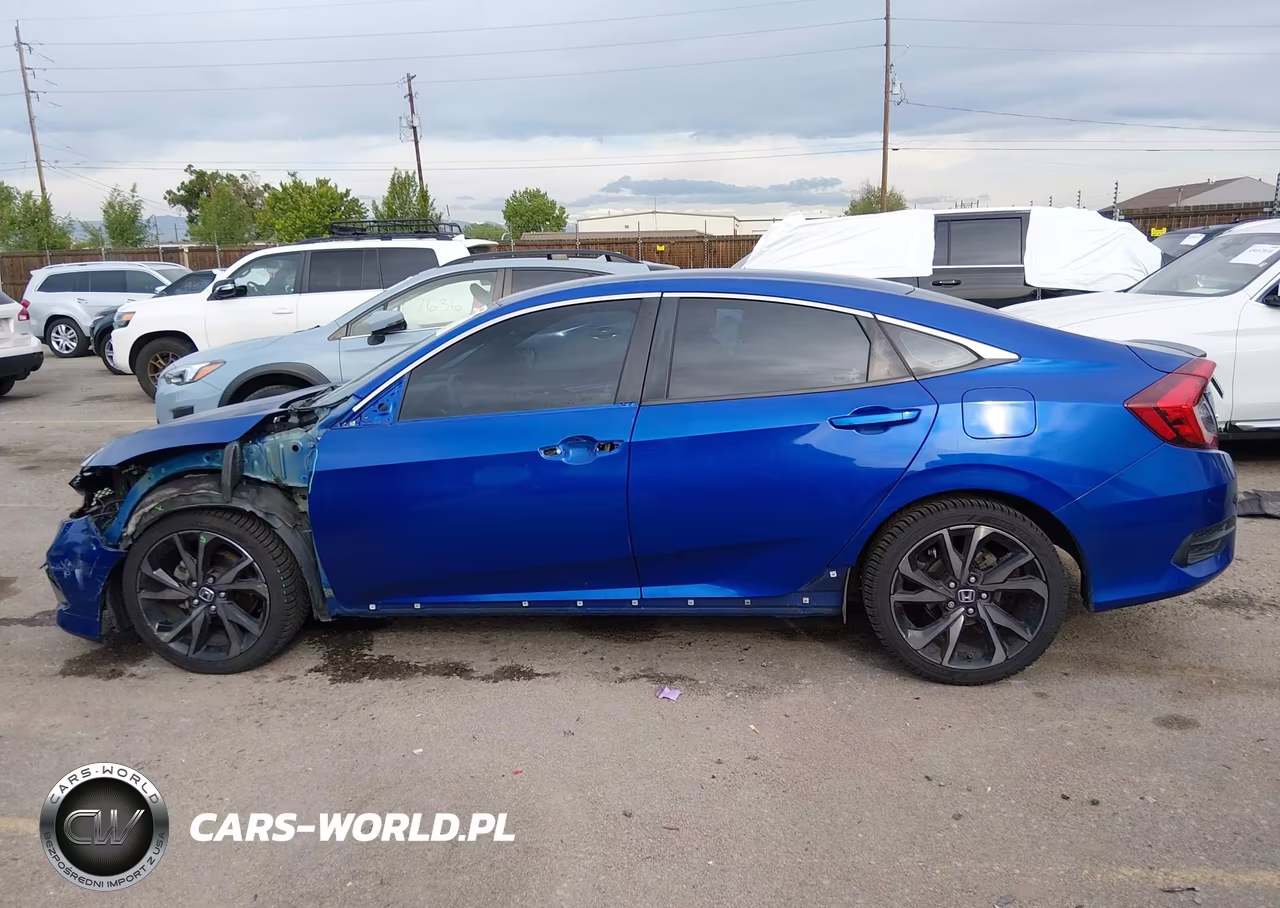 2019 Honda Civic Sport VIN:2HGFC2F86KH606445 - 15
