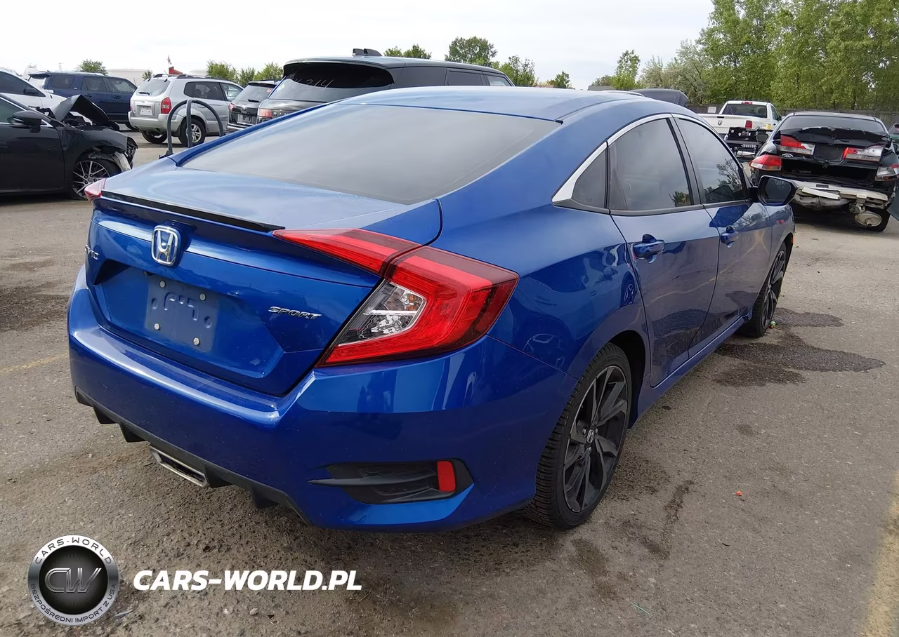 2019 Honda Civic Sport VIN:2HGFC2F86KH606445 - 4